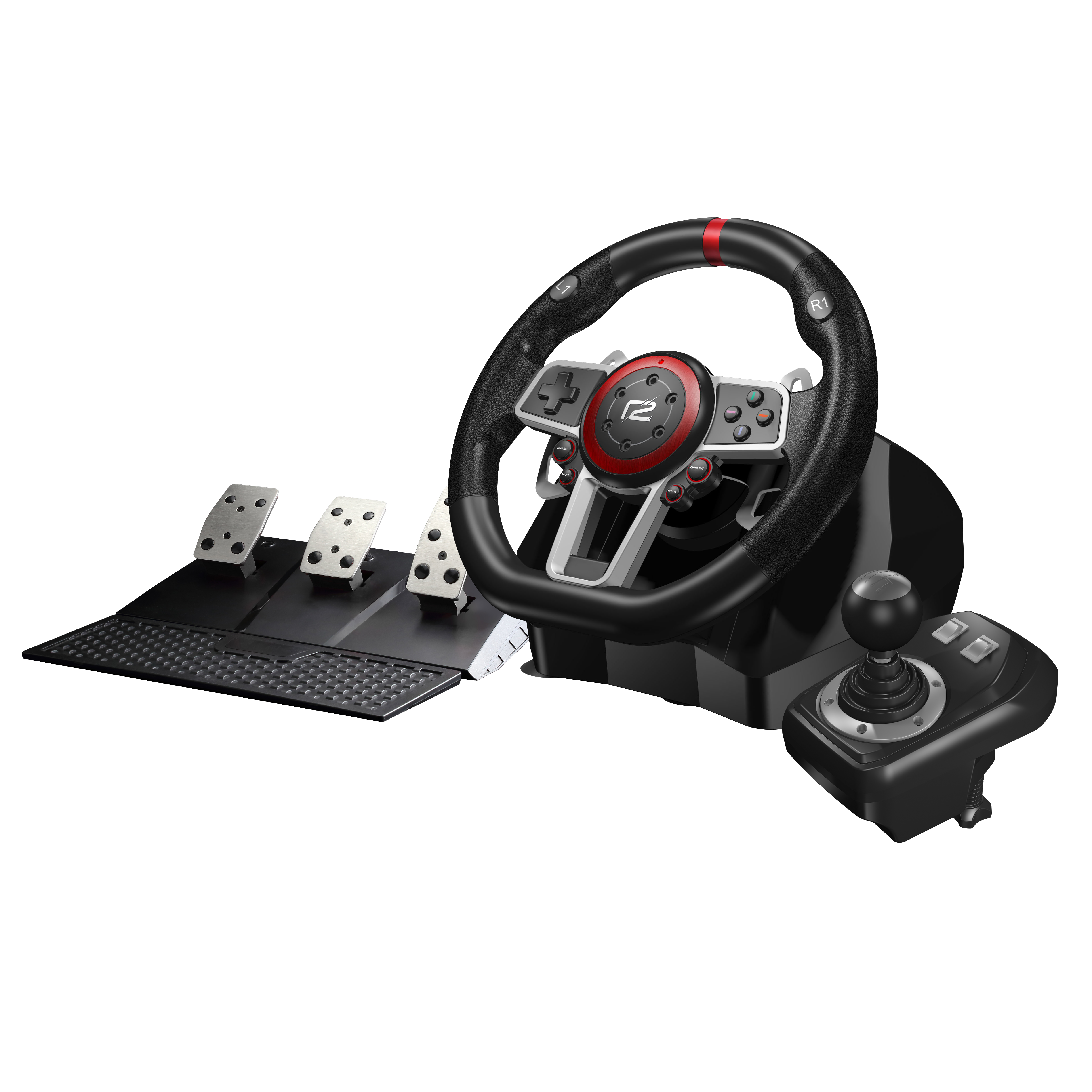 Racing Wheel Pro – Gaming-Lenkrad (PS3/PS4/Switch/PC) | Ready2Gaming ...