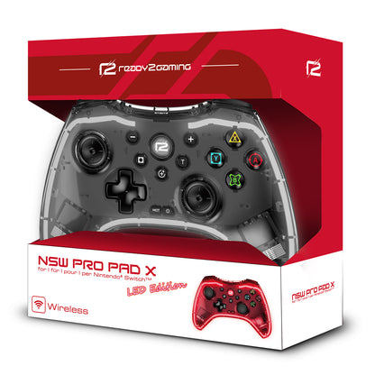 R2G Nintendo Switch Pro Pad X LED