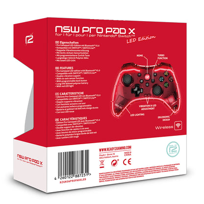 R2G Nintendo Switch Pro Pad X LED
