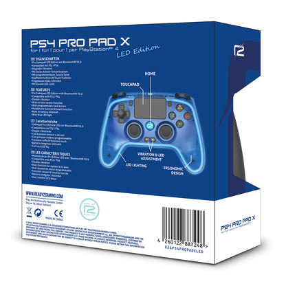 R2G PS4 Pro Pad X LED