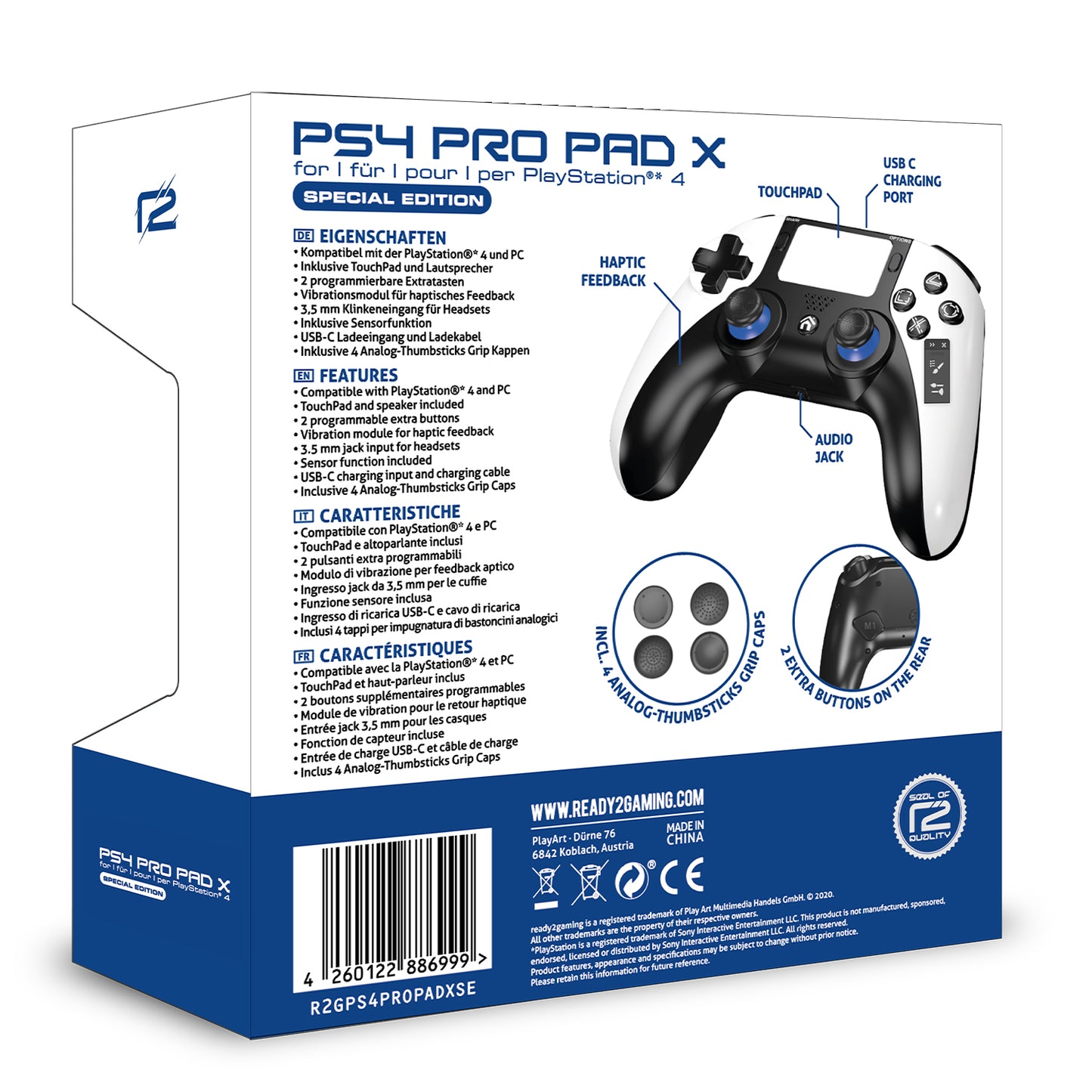 R2G PS4 Pro Pad X Special Edition