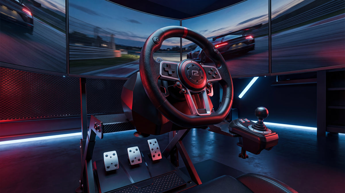 R2g Racing Wheel R2G Hurricane Wheel Pro – ready2.world